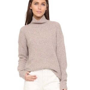 Madewell waffle turtleneck sweater size S C1